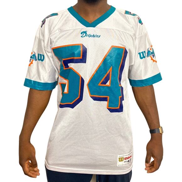 Wilson Other - Vintage Wilson Miami Dolphins Zach Thomas Jersey